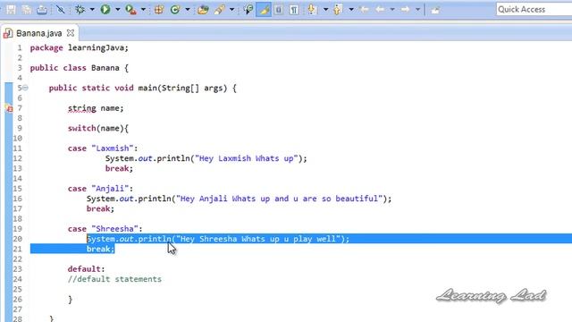 Switch Statement in Java Programming Video Tutorials For Beginners смотреть онлайн