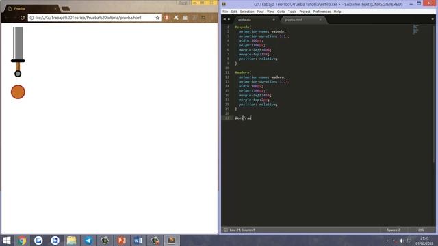 CSS: animaciones mediante keyframes (2) смотреть онлайн