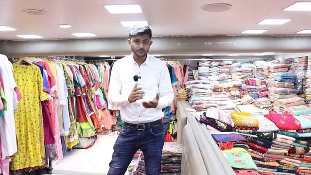 सोच से भी सस्ती साड़िया Lehenga , Kurti All Veriety Manufacturer | Sai Leela House Surat смотреть онлайн