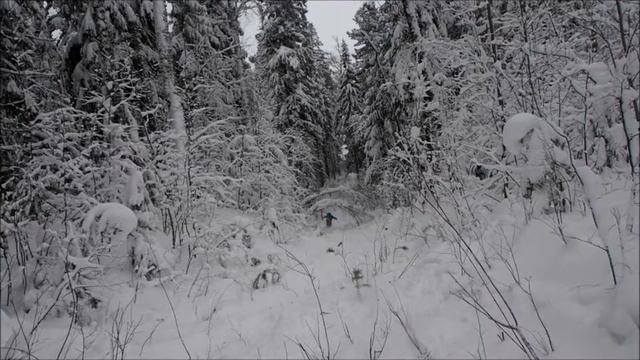 Фрирайд-могул в Каменном Мысе (Сургут). смотреть онлайн