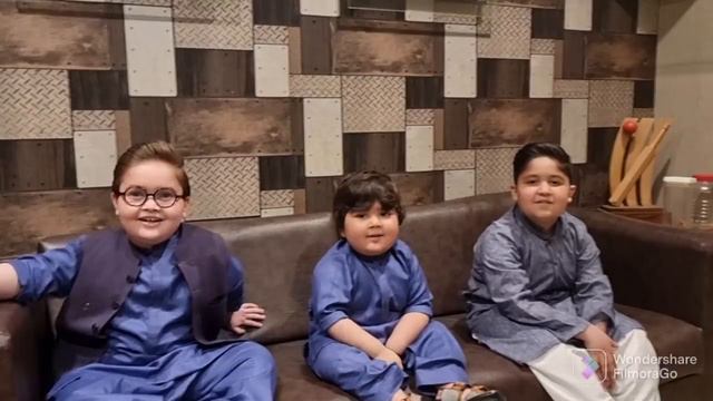 Cute Ahmad Shah And His Cute Brother's funny Chit Chat 2022 смотреть онлайн