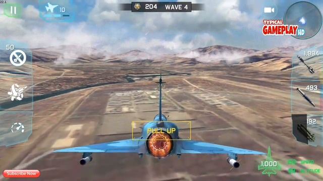 #5 New Aroplane Ace Fighter Modern Air Combat Game (by Parsis Games) Typical Android Gameplay (HD). смотреть онлайн