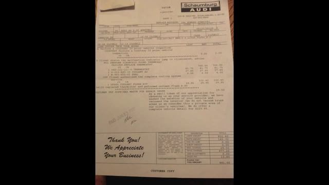 Audi A4 Service RIP OFF! (Thermostat Repair) смотреть онлайн