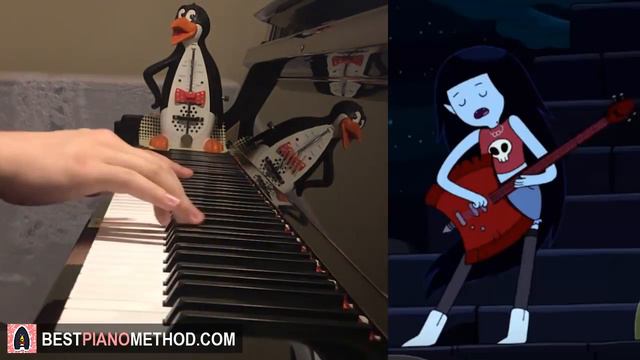 Adventure Time - "Slow Dance With You" - Marceline (Piano Cover by Amosdoll) смотреть онлайн