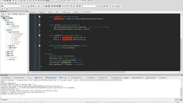ECS C++ Entity Component System Ep.3 (BoxCollider2D, Component) смотреть онлайн