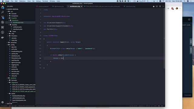 Laravel & GraphQL: Authentication смотреть онлайн