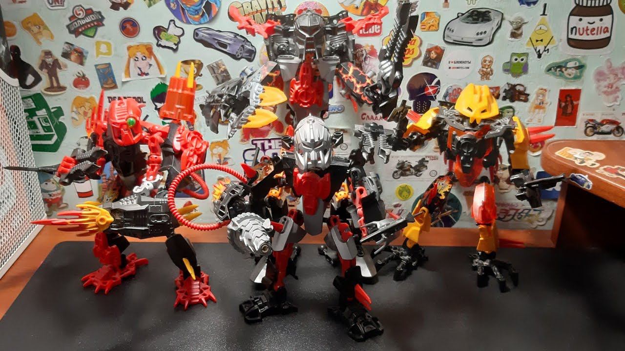 Лего Hero Factory / Огненная банда | Наборы 2011 года / Марафон лего - роботов смотреть онлайн