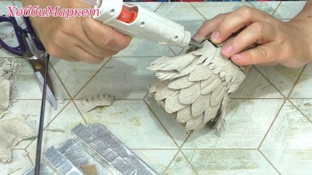 СОВА из банки и яичных лотков. Легко, просто, быстро! ХоббиМаркет смотреть онлайн