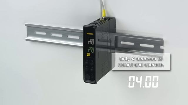 Omron's E5DC DIN Rail temperature controller - a 22,5 mm clever in-panel solution смотреть онлайн