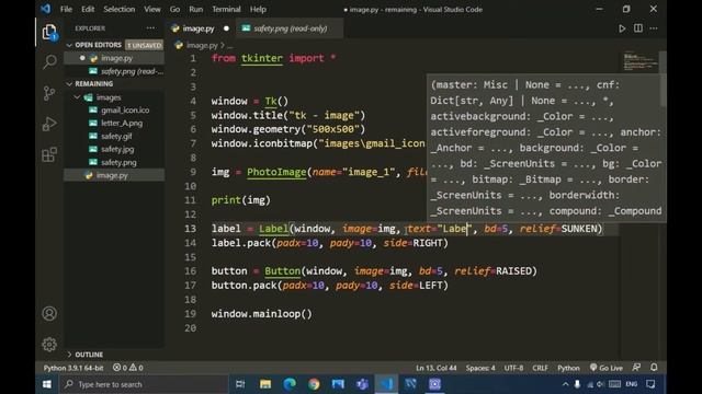 Inserting Images in Tkinter Widget TopLevel | How to add title icon in Main Window of Tkinter Pytho смотреть онлайн