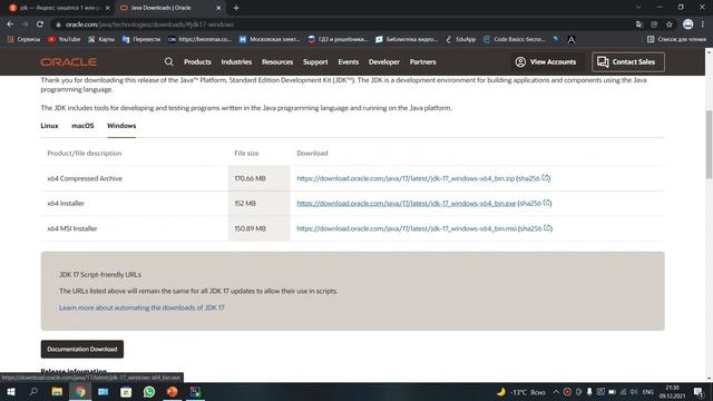 Установка среды разработки IntelIJ IDEA смотреть онлайн