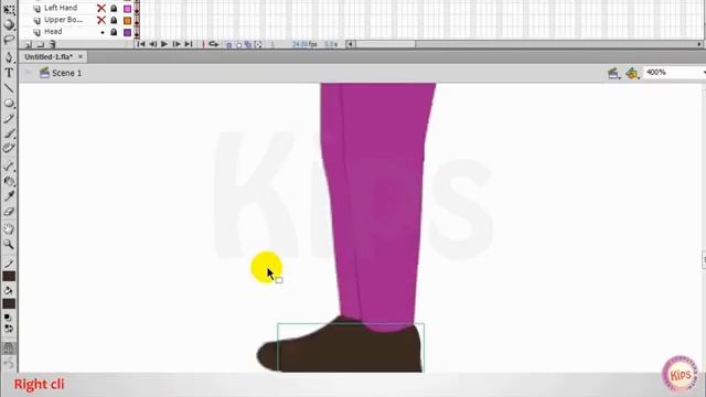 Character Walk Animation in Flash смотреть онлайн