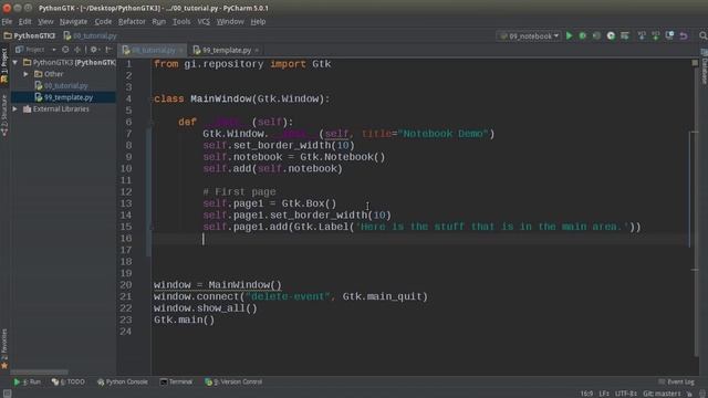 Python GUI Development with GTK+ 3 - Tutorial 9 - Notebook Tabbed Layout смотреть онлайн