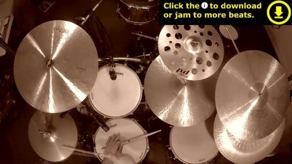 3/4 Drum Loop 120 BPM