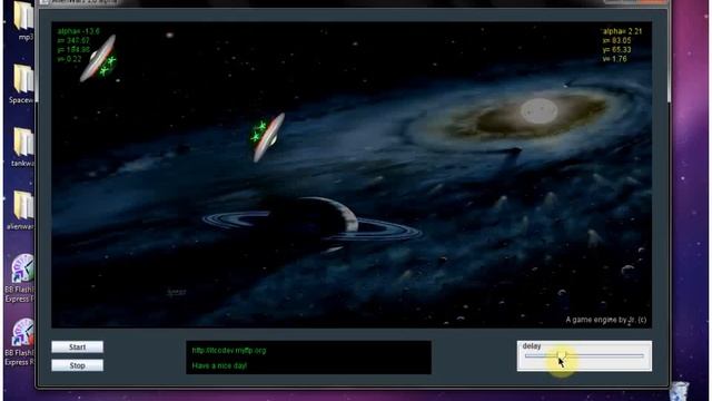 AlienWars2.0 Game engine by Jr. смотреть онлайн
