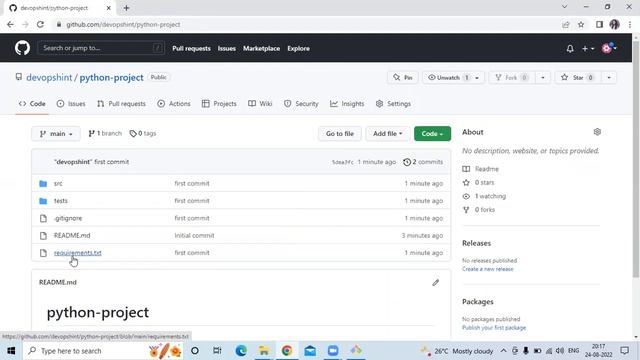 How to build Python Project using GitHub Actions | GitHub Actions CI/CD Pipeline for Python Project смотреть онлайн