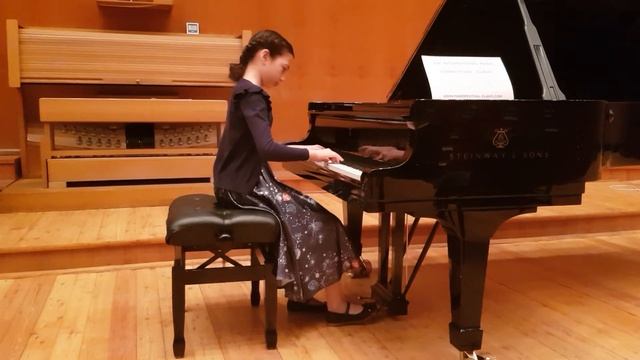 Балаева София. И. С. Бах Аллеманда, Куранта, Сарабанда и Жига из Французской сюиты c-moll. смотреть онлайн