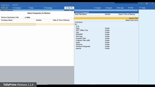 How to Restore Data in TallyPrime | TallyHelp смотреть онлайн