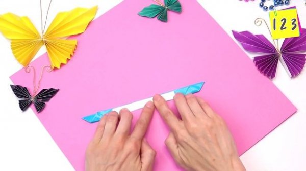 DIY paper crafts | Paper butterfly