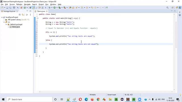 Java Interview Questions #21- What is the difference between == and equals()? смотреть онлайн