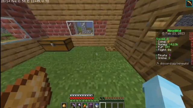 Our Secret Chest Room In Random smp | Minecraft Java Edition смотреть онлайн