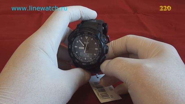 Обзор!!! Часы CASIO ProTreck PRG-550-1A1ER смотреть онлайн