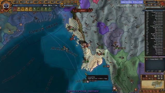 EU4 - Рюкю-Орда - 46 - (The Three Mountains, 1.28.3, Europa Universalis IV, Ryukyu-Horde) смотреть онлайн
