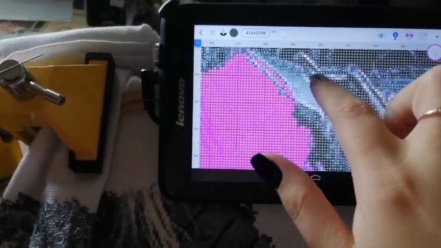 Вышивка крестом. Ведьмак, готово 40%. +6164 ххх. смотреть онлайн