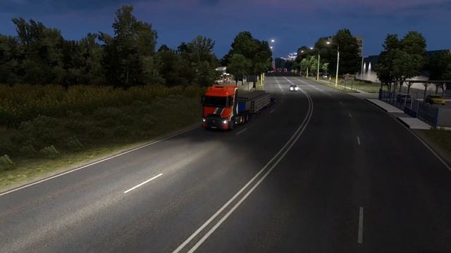 ETS 2 - Renault Trucks T Range Transporting Concrete Beams Part 3