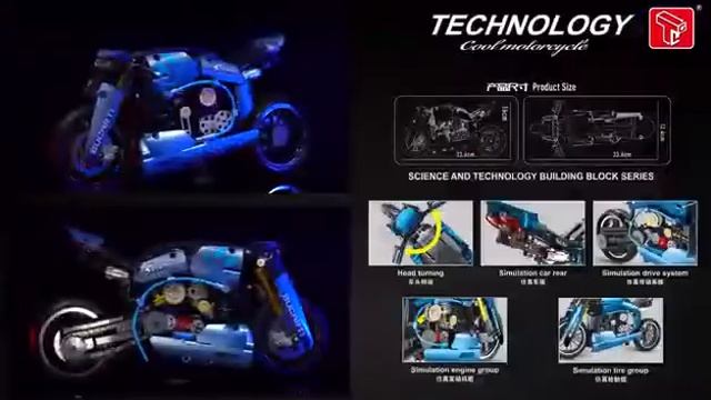 Motorbike Lego Technic