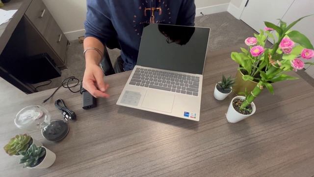 Unboxing Dell Inspiron 14 2 in 1 touch screen (7420). смотреть онлайн