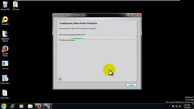 Installing SharePoint on Windows 7 - Part 2 смотреть онлайн
