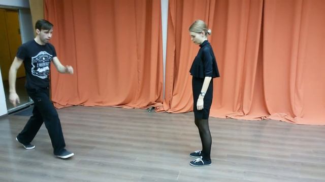 LINDY HOP Intermediate. Aksenov Sergey & Sidorova Olga 2016.12.12 смотреть онлайн