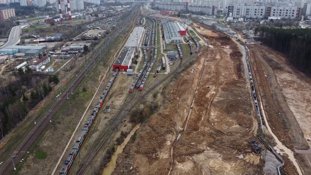 От платформы Алабушево до депо "Крюково" и обратно смотреть онлайн