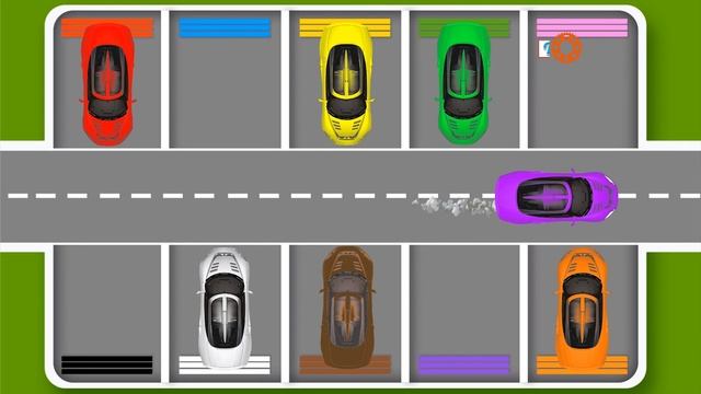 Цветные машинки. Развивающий мультик ПРО ЦВЕТА для малышей до 5 лет