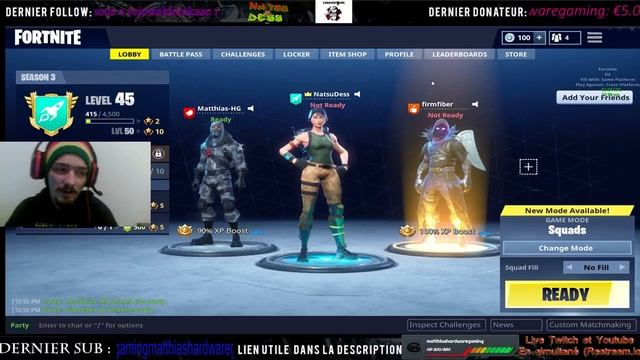 [PC] [FR] Fortnite - Des Games pour le fun смотреть онлайн