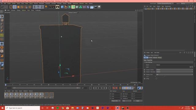 How to import OBJ files into Cinema 4D WITH MATERIALS!! C4D tutorial смотреть онлайн