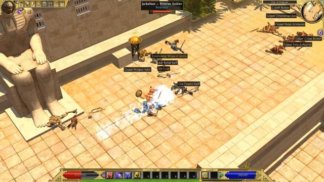 Titan Quest Anniversary Edition Gameplay part 22 BOSS смотреть онлайн