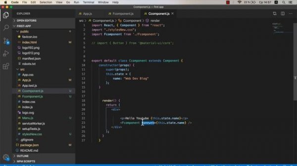 Уроки React JS - Передача данных между компонентами. Примеры React js