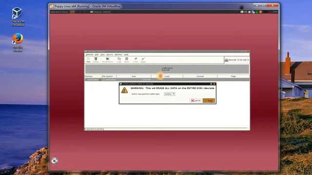 How to install Puppy Linux 6.3.2 x64 on Windows 7 via VirtualBox byVS смотреть онлайн