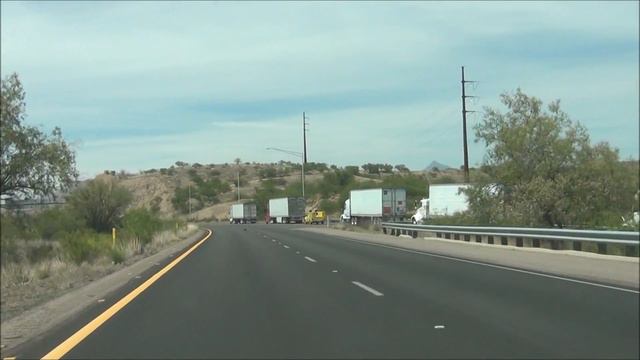 Arizona - Interstate 19 North - Kilometer Marker 0 to 10 (5/20/15) смотреть онлайн