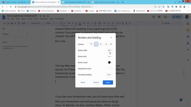 How to change color of horizontal line in google docs смотреть онлайн