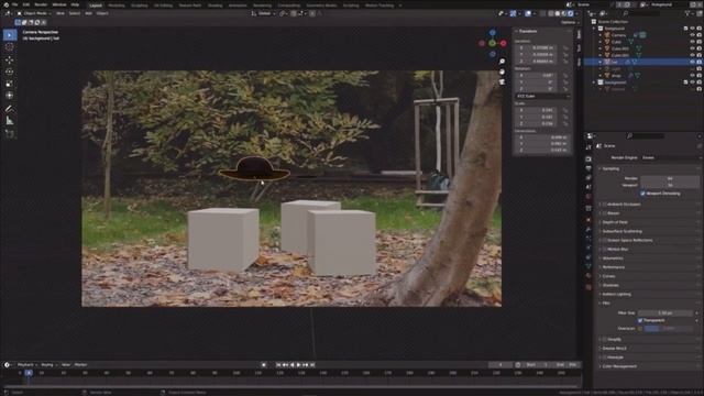 ДОБАВЬТЕ 3D-ОБЪЕКТЫ В РЕАЛЬНЫЕ КАДРЫ after effects смотреть онлайн