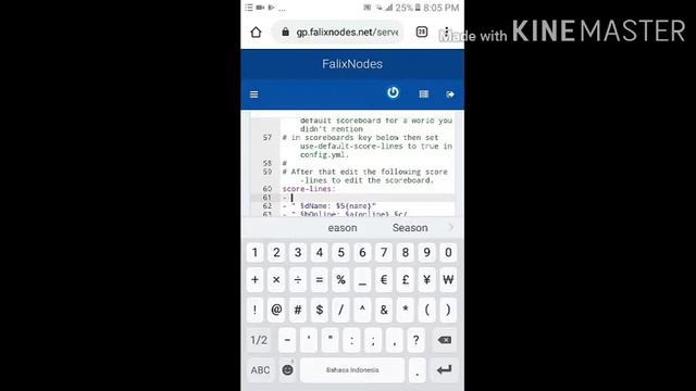 Cara mengunakan server falixnodes??||VINDO VINDO GAMING смотреть онлайн