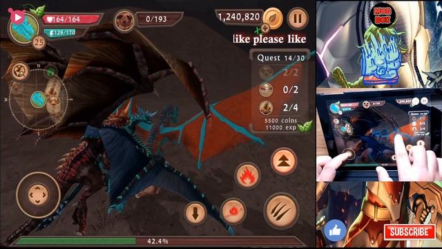 Dragon Sim Online Be A Dragon #9 Turbo Rocket Games - Dragon City Simulator 3D Android Ios Gameplay смотреть онлайн