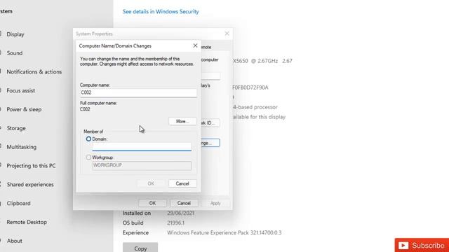 How To Join A Windows 11 Computer To A Domain - Windows Server 2019 | Join Windows 11 PC to Domain смотреть онлайн