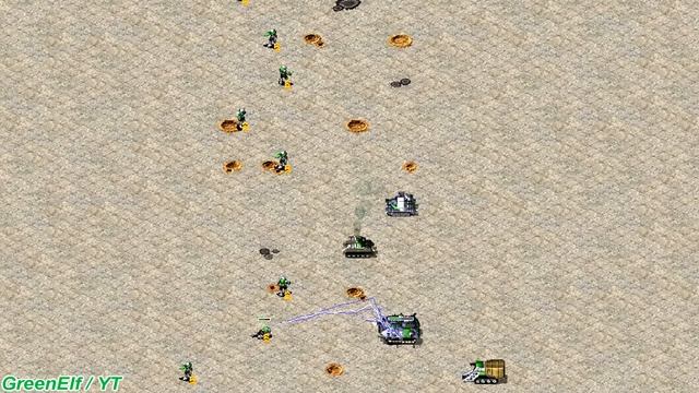 Tesla Trooper vs Tanks - Red Alert 2 смотреть онлайн