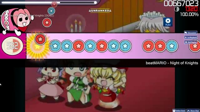 osu! Taiko | Night of Nights - Hardest Difficulty - Auto смотреть онлайн