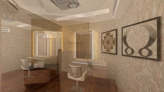 Beauty Salon & Spa Interior design - Sparshveda - Indirapuram - Ghaziabad - INDIA смотреть онлайн