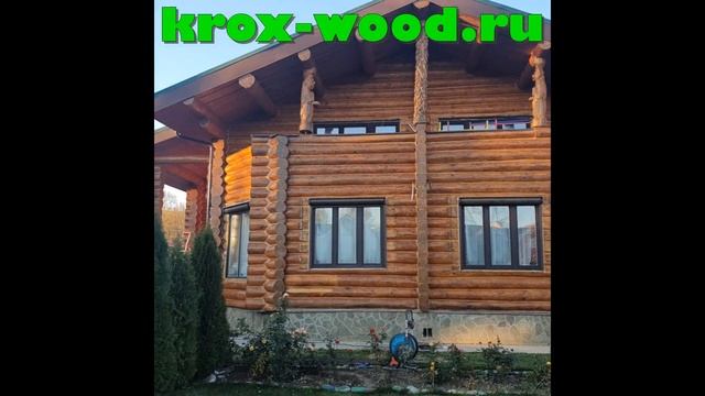 Перешлифовка деревянного дома. Покраска. Тёплый шов. смотреть онлайн